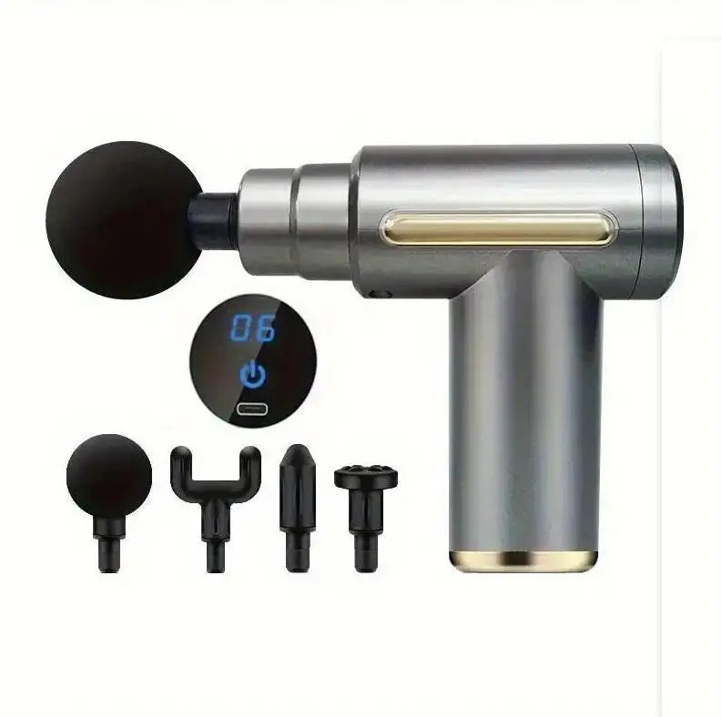 Mini Muscle Massage Gun Protable Body Massager Deep Handheld Percussion Massager for Body Back and Neck Leg